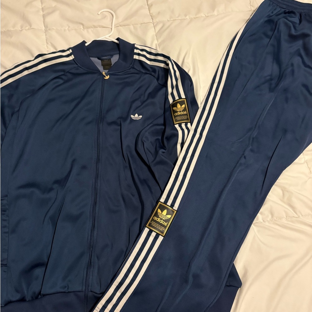 Adidas Men's Navy Bomber Jacket